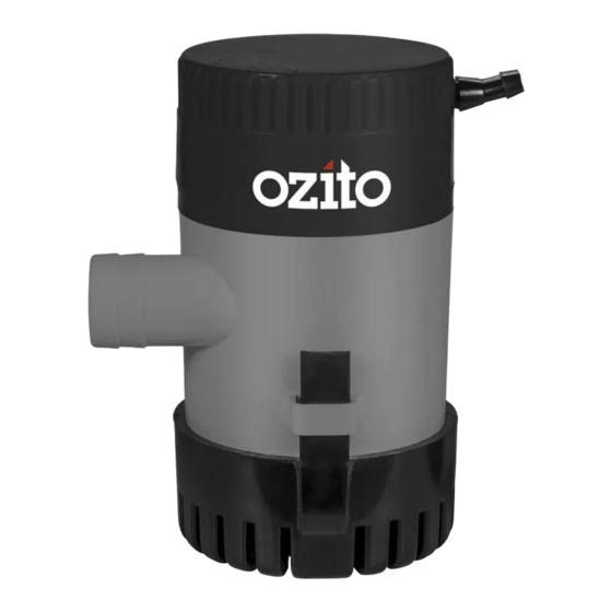 Ozito SBP-0121 Instruction Manual