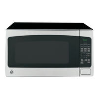 GE JES2051DNBB - 2.0 cu. Ft. Countertop Microwave Oven Owner's Manual