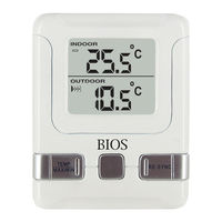 BIOS WEATHER Indoor/Outdoor Wireless Thermometer Instruction Manual
