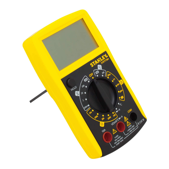 STANLEY STHT077364 USER MANUAL Pdf Download ManualsLib