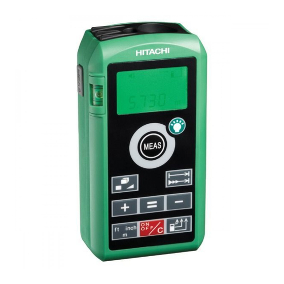 Hitachi UG 50Y Handling Instructions Manual