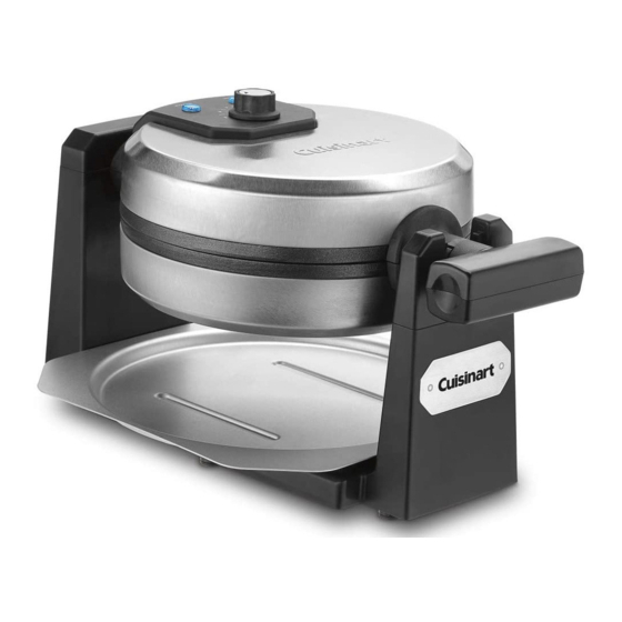 CUISINART WAFF10 SERIES INSTRUCTION AND RECIPE BOOKLET Pdf Download