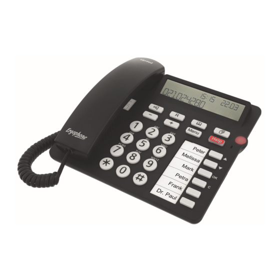 Suncase Custodia In Vera Pelle Per TIPTEL Ergophone 6410 | Fatta A Mano In Europa | Con Chiusura Magnetica E Passante Per Cintura | Protezione Antiurto E Antigraffio - 2