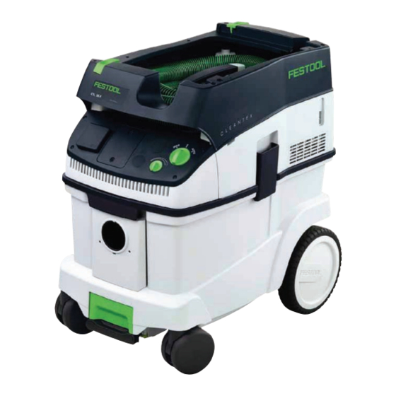 FESTOOL CT MINI INSTRUCTION MANUAL Pdf Download ManualsLib