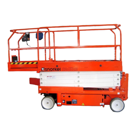 SNORKEL S1930E OPERATOR'S MANUAL Pdf Download ManualsLib