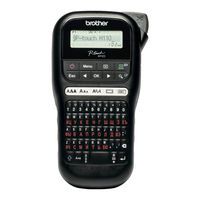 Brother P-TOUCH PT-H110 User Manual