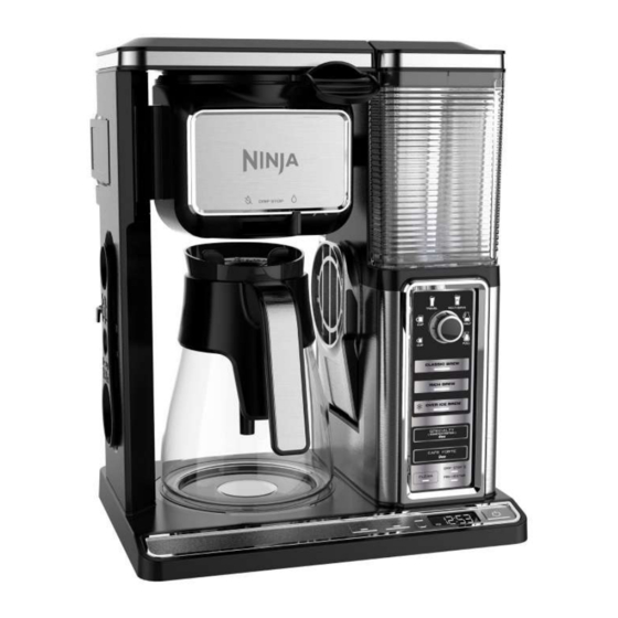 Ninja CF091 Coffee Bar Owner's Guide