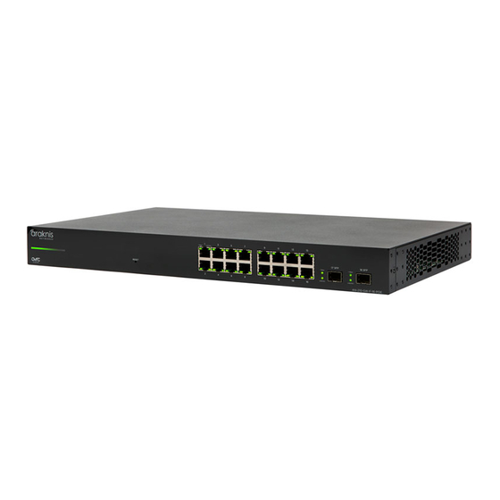 ARAKNIS AN210SWR8POE PRODUCT MANUAL Pdf Download ManualsLib