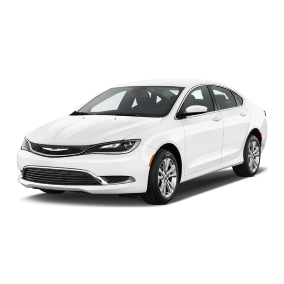 CHRYSLER 200 2017 OWNER