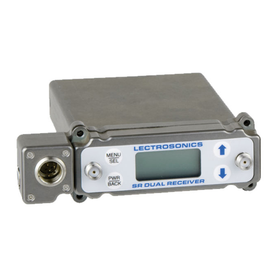 LECTROSONICS SRB5P INSTRUCTION MANUAL Pdf Download ManualsLib