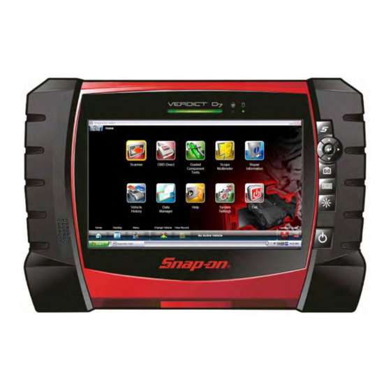 SNAPON VERDICT USER MANUAL Pdf Download ManualsLib