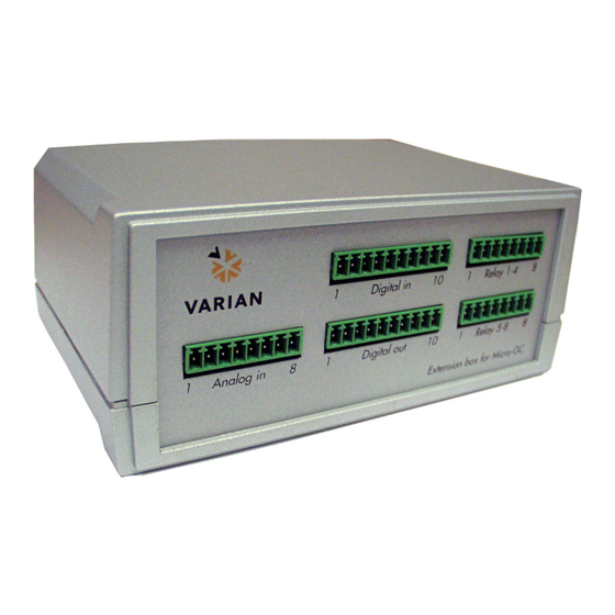 Varian CP4900 User Manual