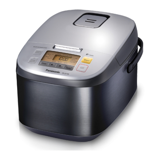 PANASONIC SRZG185 OPERATING INSTRUCTIONS MANUAL Pdf Download ManualsLib