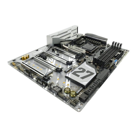 ASROCK Z270 SUPERCARRIER USER MANUAL Pdf Download ManualsLib
