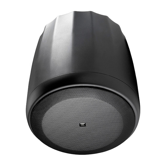 JBL Control Contractor 60 Series Installation Instructions