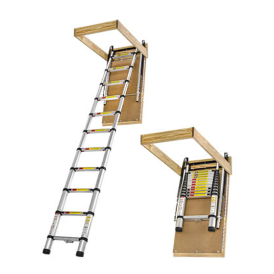 Marwin Telescoping Attic Stair Operating Instructions Manual