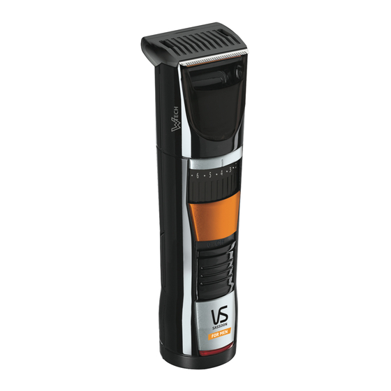 VS Sassoon THE BEARD TRIM VSM7840A Tool Tips