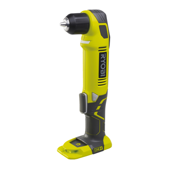 Ryobi RAD1801 Original Instructions Manual