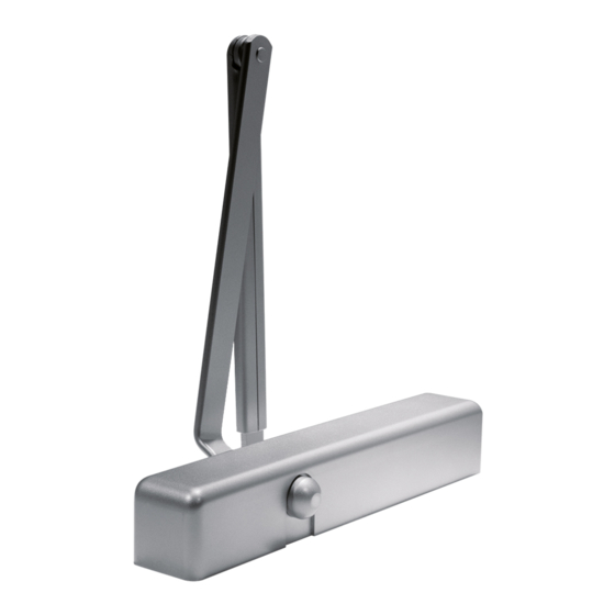 Dorma 8616 FH Manual