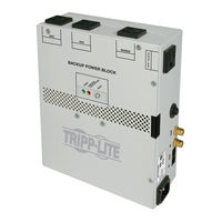 Tripp Lite Backup Power Block AV550SC Owner's Manual