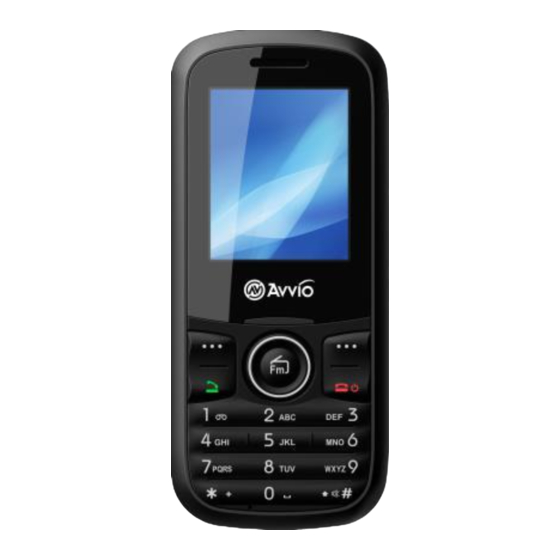 User Manuals: Avvio 295 Cellular Phone