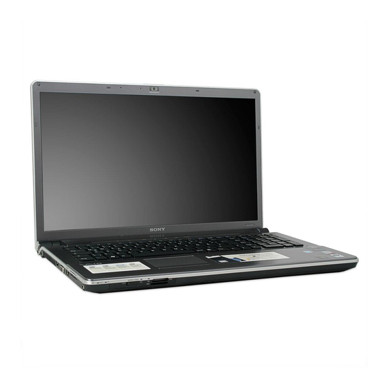 Sony VGN-AW21M/H Troubleshooting Manual
