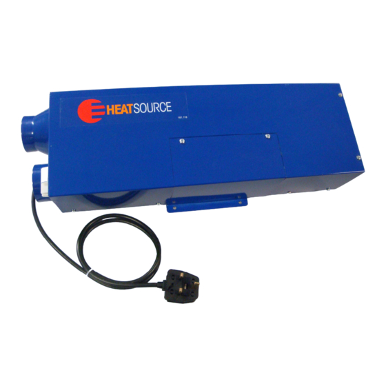 Heatsource HS2000E Operation Instructions Manual