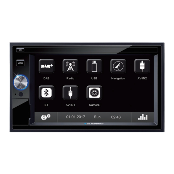 Blaupunkt OSLO 370 DAB Operating Instructions Manual