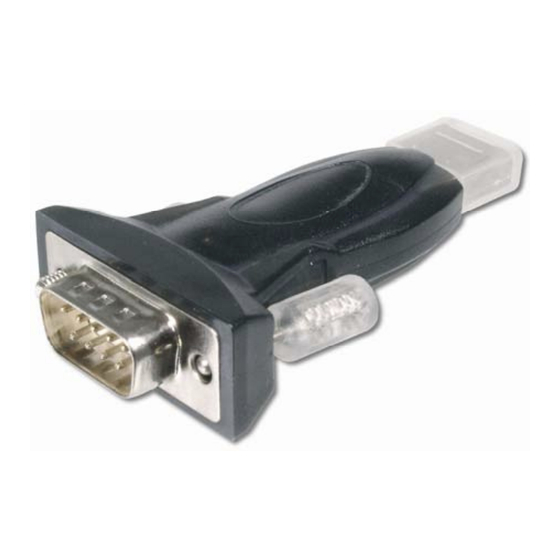 Digitus DA-70146-1 Serial Converter Manuals