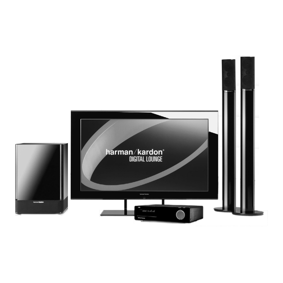Harman Kardon Digital Lounge 232 EX/240 HD Owner's Manual