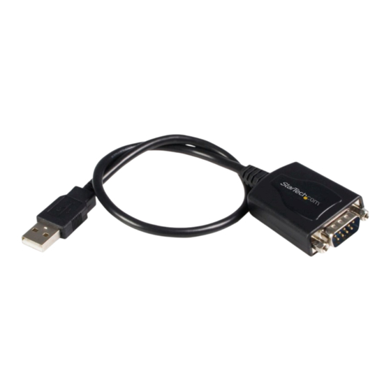 StarTech.com ICUSB232PRO Instruction Manual