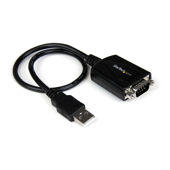 StarTech.com ICUSB232PRO Instruction Manual