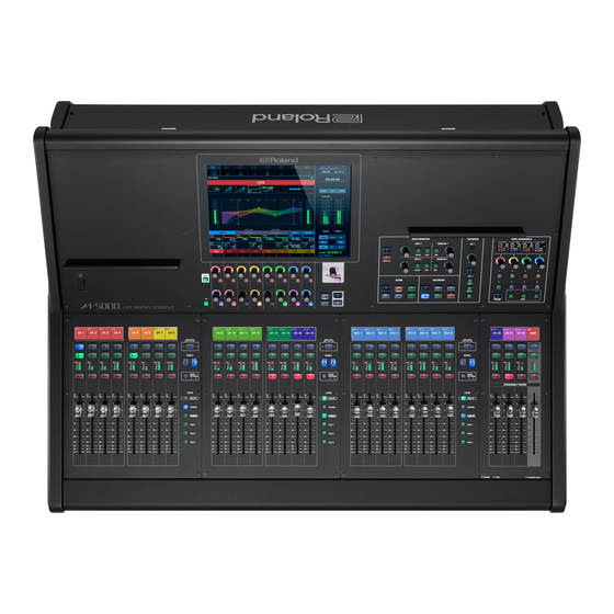 Roland M-5000 Reference Manual