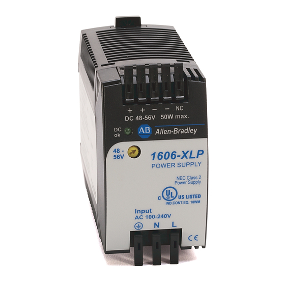 Rockwell Automation 1606-xlp Instruction Manual