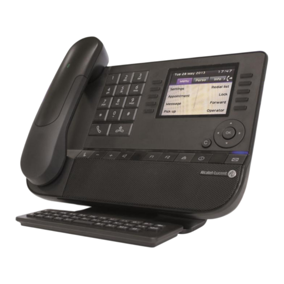 Alcatel-Lucent 8068 User Manual