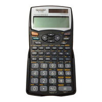 Sharp EL-5060 Operation Manual