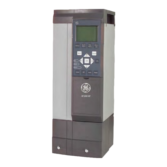 GE AF-650 GP Operating Instructions Manual