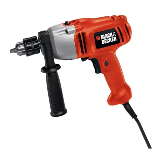 BLACK & DECKER CORDED DRILL MODEL DR220