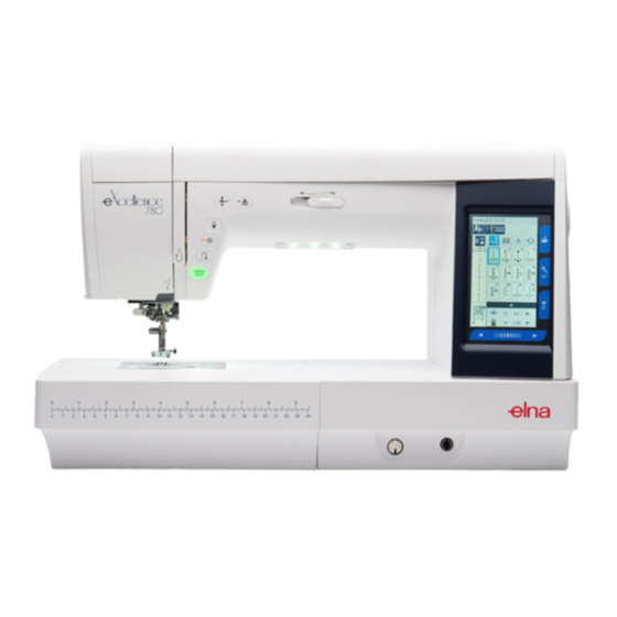 ELNA EXCELLENCE 780 SERVICE MANUAL Pdf Download ManualsLib