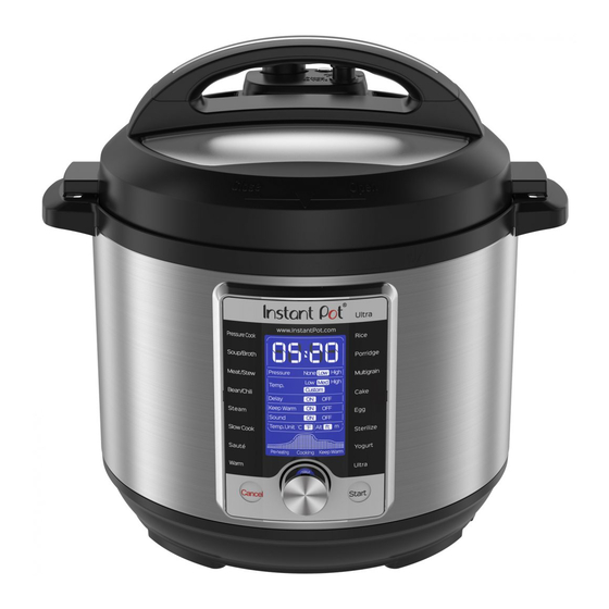 INSTANT POT VIVA SERIES USER MANUAL Pdf Download  Instant pot, Instant pot  recipes, Instant pot dinner recipes