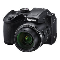 Nikon Coolpix B500 Quick Start Quide