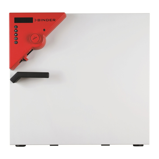 BINDER BF 53 OPERATING MANUAL Pdf Download ManualsLib