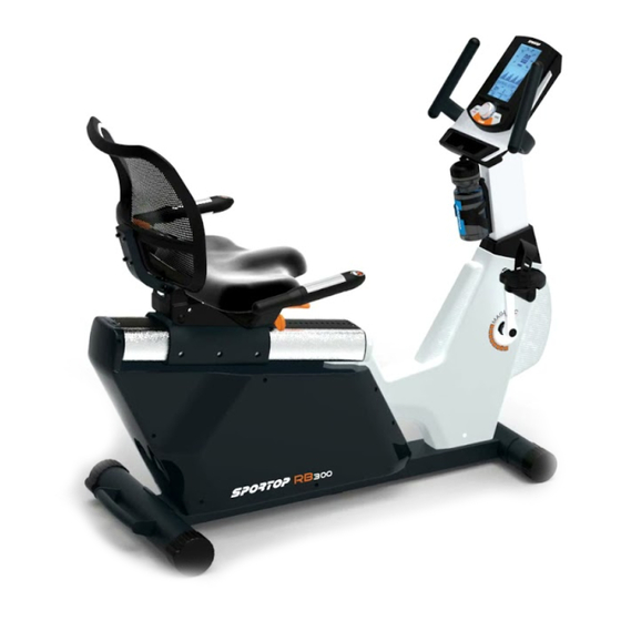 Sportop 2024 recumbent bike