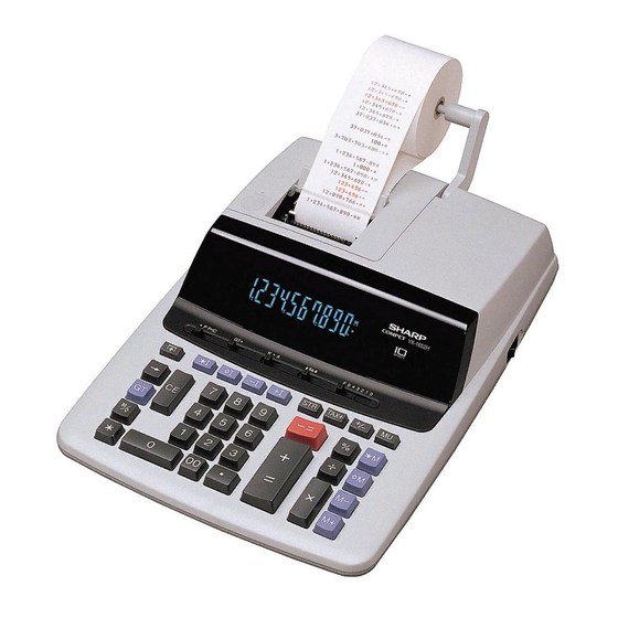 Sharp VX-1652H Operation Manual
