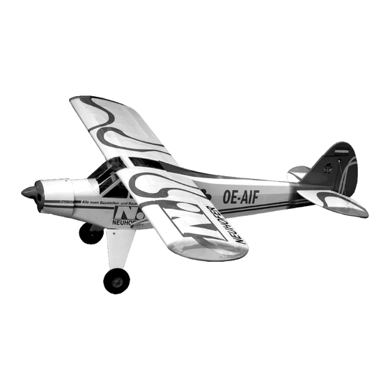 VQ Models PIPER PA-18 SUPER CUB Instruction Manual