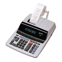 Sharp 2652H - Commercial-Use Calculator Operation Manual