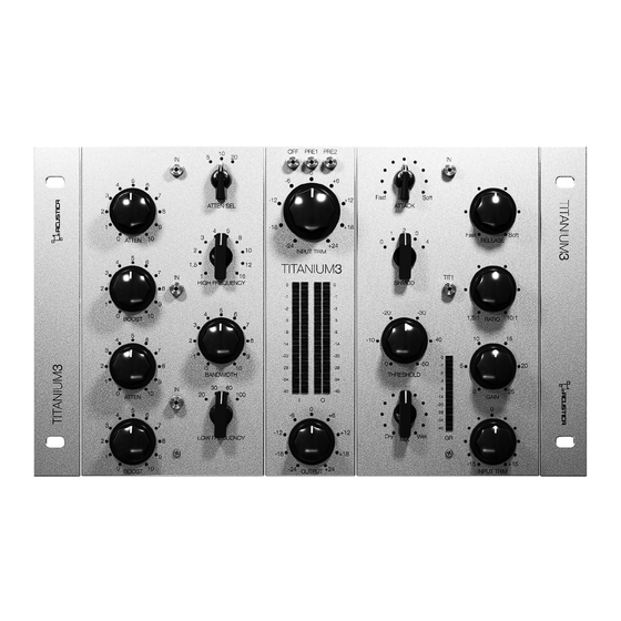 Acustica Titanium3 EQ Manual