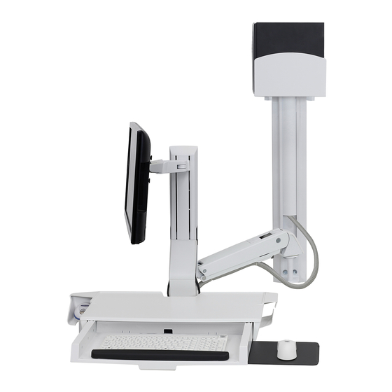 Ergotron StyleView Sit Stand Combo Arm Extender User Manual