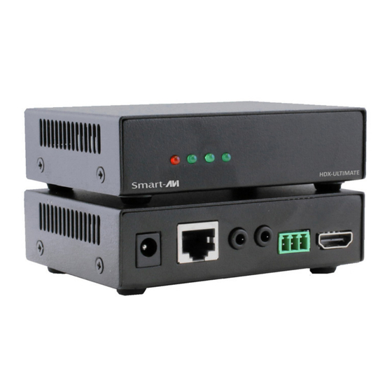 SMART-AVI HDX-ULTIMATE Installation Manual