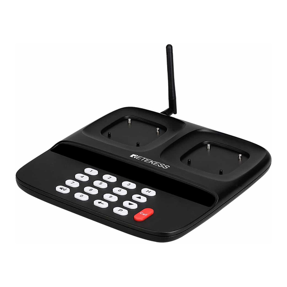 Retekess TD183 User Manual